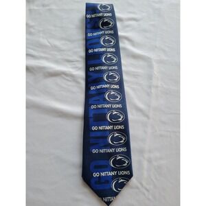 PENN STATE Go Nittany Lions Blue Ralph Marlin Tie